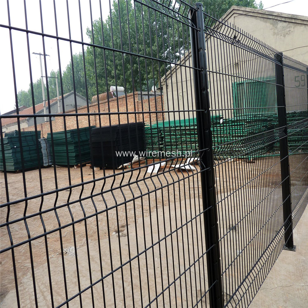 PVC Powder Coated Triangle Bend 3D Fence
