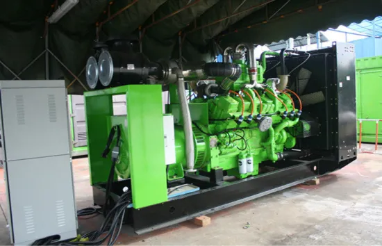 600kw Gas Backup Generator Set Deepsea Control Panel With Ats