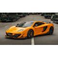 Glossy PET Mclaren Orange Car Vinyl Wrap