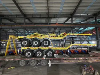 Custom Beam Carrier Trailer for Heavy Loads