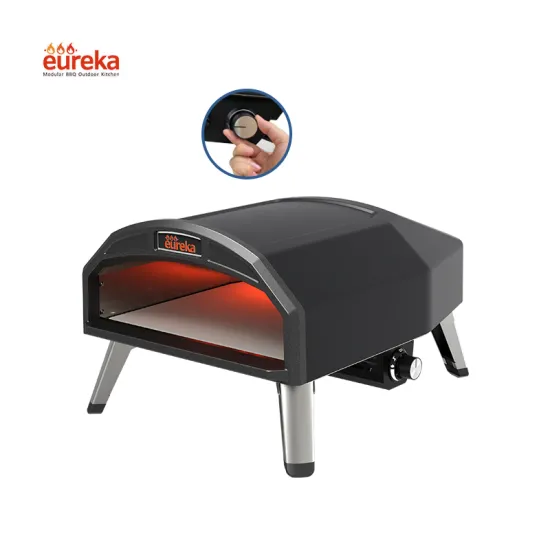 Outdoor Garden Kitchen Gas Power Gas 16 Inch Portable Pizza Oven with Pizza Stone