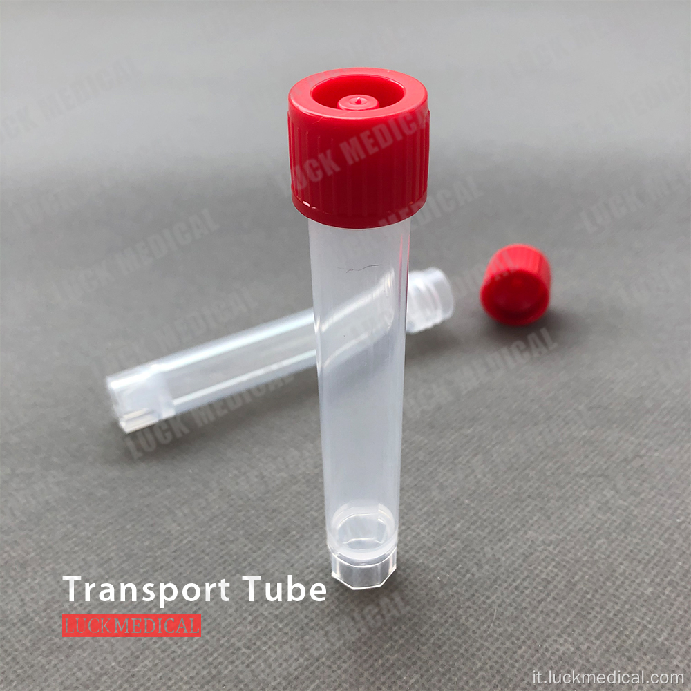 Tubo di trasporto vuoto di alta qualità 10 ml