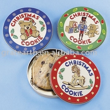 sell round tin box / tin can