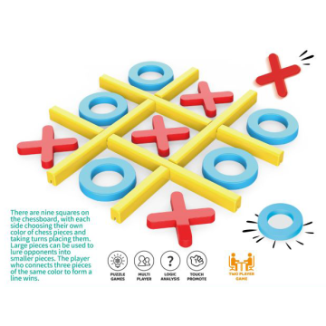 Budget-Friendly Dollar Toy Chess Xo Tic Tac Toe Desktop Games Set: Promotional Offers