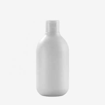 White PE Cosmetic Plastic Bottle 250ml