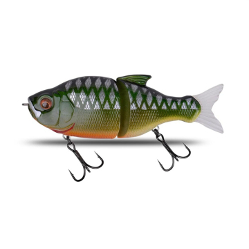 RAUTOO 110 MM 37G TWEE SECTIE SWEMBAIT LAAT VOOR PIKE, BERCH, BAS