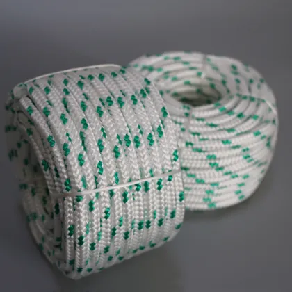 8 mm Black Nylon Diamond Braided Rope/Cord