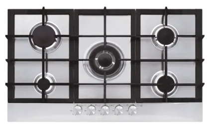 Glem Kitchen Stainless Gas Hob 900mm