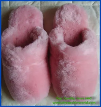 sheepskin wool indoor carpet slipper