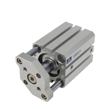 CQMB/CDQMB Series Pneumatic Thin AIR Cylinder - SMC Type Double Acting Guide Rod Compact Bore 20mm to 32mm, Stroke 5-100mm