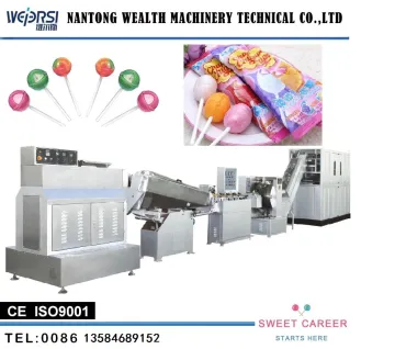 Lollipop Center Filling Bubble Gum Production Line