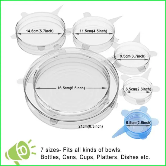 Eco Food Grade Silicone Pot Cover Lid