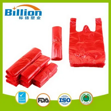High Density Plastic Polyethylene Bags for Supermarket