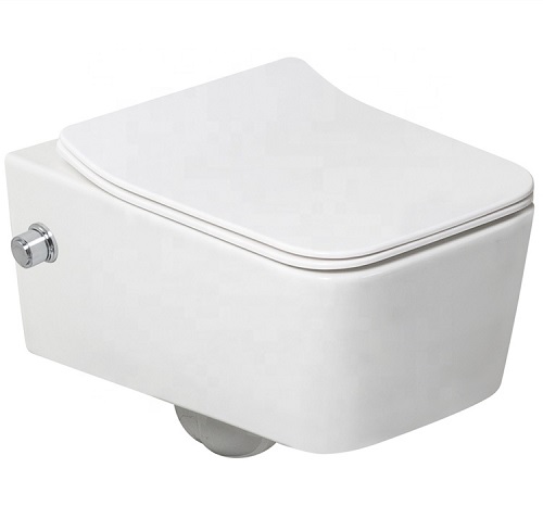 Smart Bidet Installation All In One Rimless Wall Hung Bidet Toilet