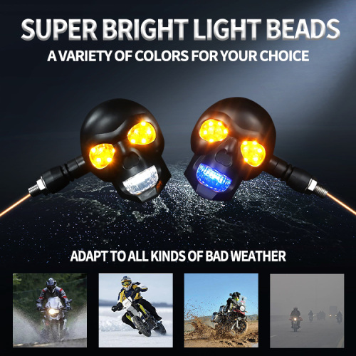 4-Inch Motorcycle Auxiliary Signal Light