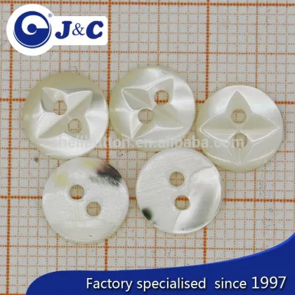 made shell button design services