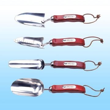 Stainless Steel Hand Tools with FSC Ash Wood Handle