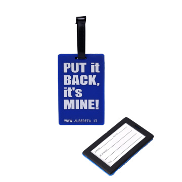 2018 fashionable custom luggage tag