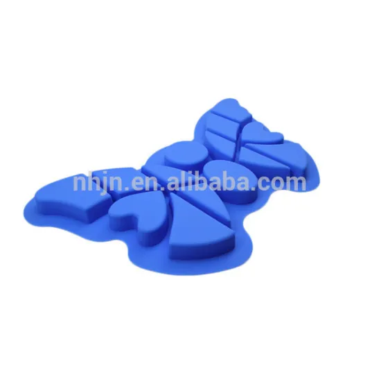 2015 hot sale silicone butterfly cake 3D mold cup cake bakeware