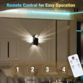 Elegante luz de pared decorativa del ala de águila con control remoto