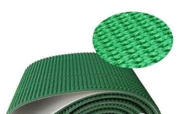 High Friction Rough Top PVC Conveyor Belt for Logistic & Airport Industry