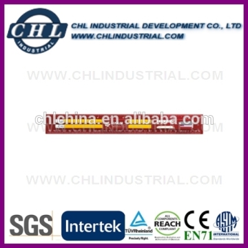 High quality student ruler with 2 pencils and pencil sharpener