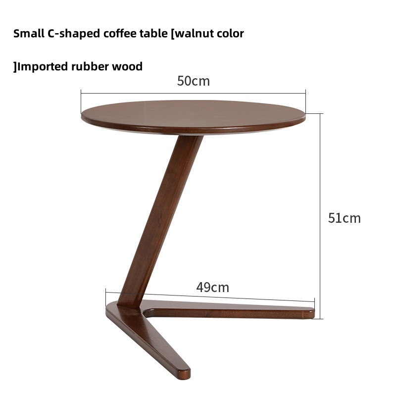 Small solid wood coffee table (5)