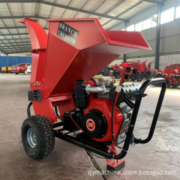 8 Inch Hydraulic Wood Chipper Manufacturer for Commercial Use