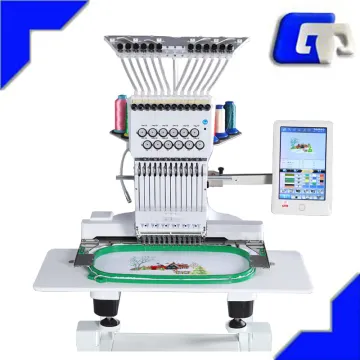 Glory Tang Single Head 12 Colors Small Embroidery Machine