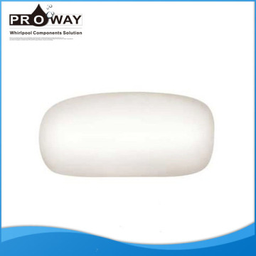 Shower Bath Supplies White Spa PU Foam Pillow Headrest for Bathtub