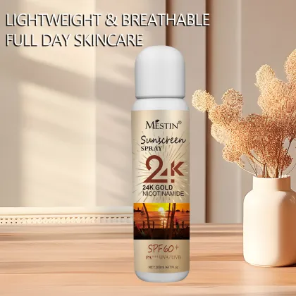 Wholesale Customized Private Label MESTIN Eco Zinc Sunscreen SPF 50 Waterproof Sunscreen Spray