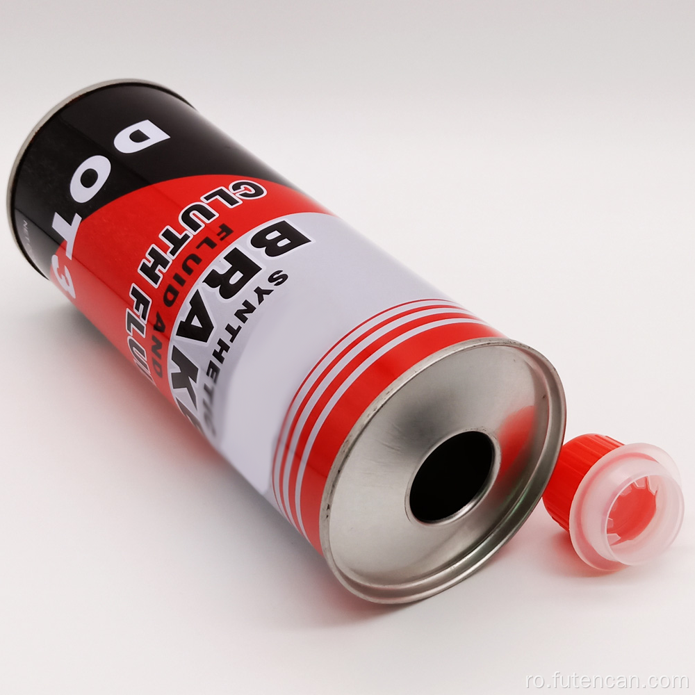 Ambalaj ulei de lichid de frână cutie de conserve