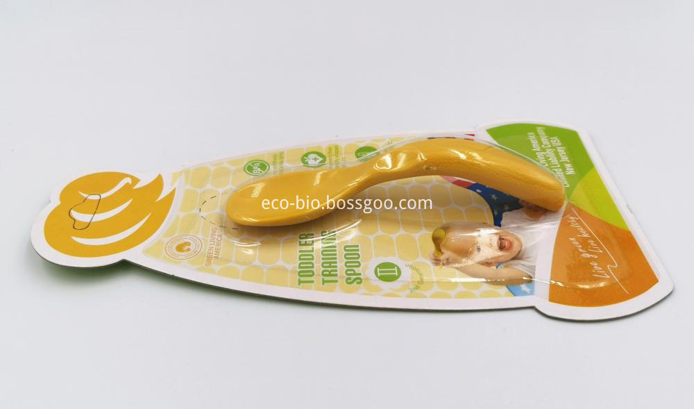 Plant-based Natural Children Training Spoon
