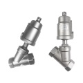 Angle Seat Valve Pneumatic Steam Corrosion Resistant