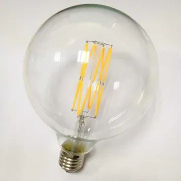 high lumen led filament bulb G125 240V led lighting