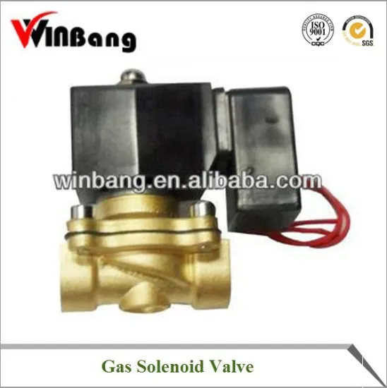 Brass Energy Saving Gas Solenoid Valve