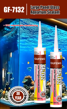 High Strength Acetic Silicone Sealant for Aquarium & Glass Projects