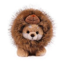 Chiot en peluche de jouet en peluche de capuche lion pour animaux de compagnie