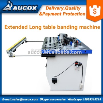 extended long working table edge banding machine
