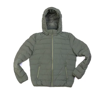 Men`s padding jacket With hat