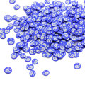 New Arrival Cute Mini Round Blue Polymer Clay Slices 500g / bag 5mm Girls Women Nail Art Sticker Slime Making DIY Decors Fillers