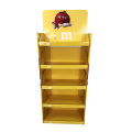 APEX Fashionable Yellow Retail Floor Cardboard Displays