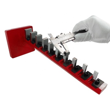 Roktools da 10 pezzi Micrometro a blocchi di blocco del calibro pollici