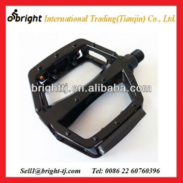 Full black aluminium pedal
