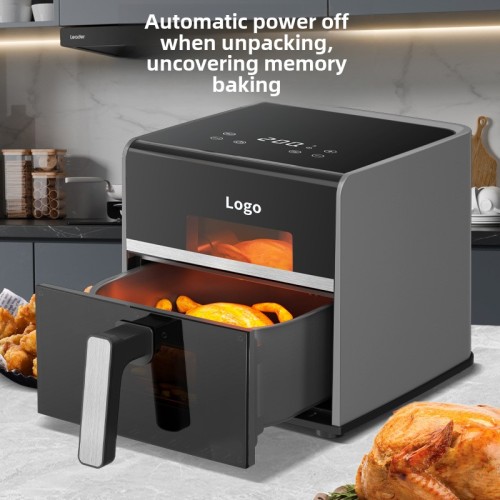 Large Capacity Fully Automatic Integrated Square Household Multifunctional Electric Oven Air Fryer