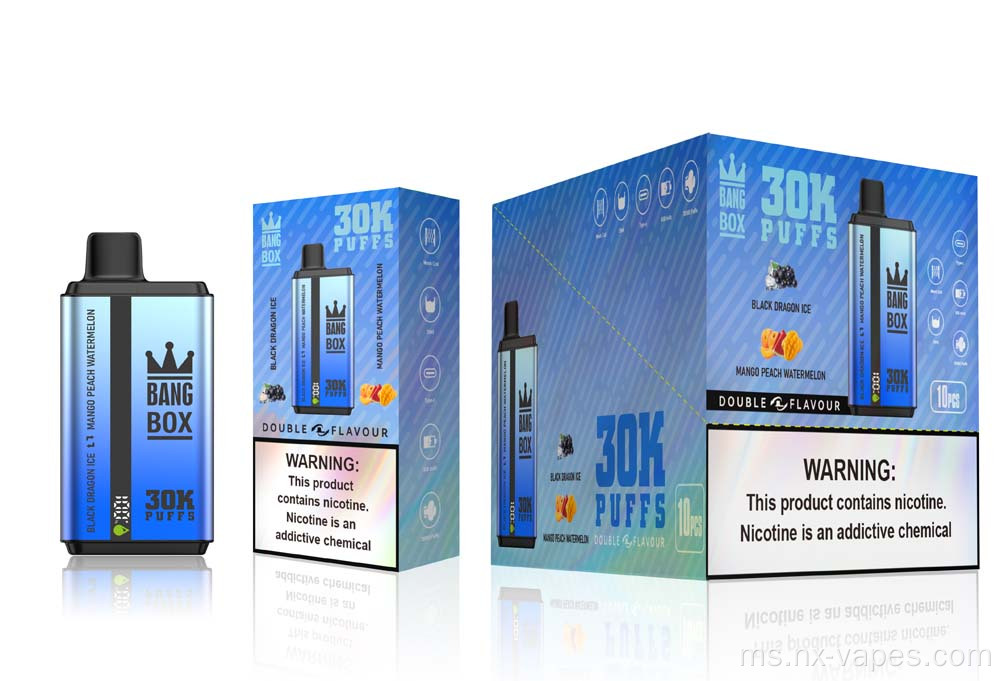 Bang Box 30000 Puffs Double Flavors Vape Gechingable