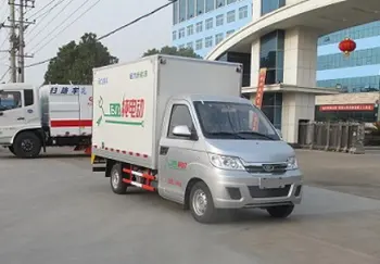 Pure Electric Container Box Van Truck