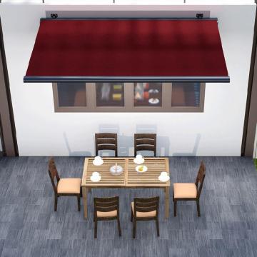 Vinyl Tarpaulin Retractable Awning