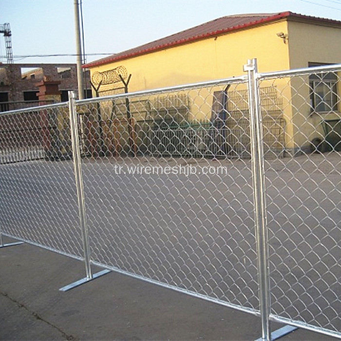 Zincir bağlantı geçici çit