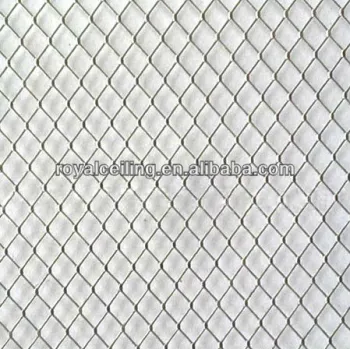 Silver expanded aluminum mesh